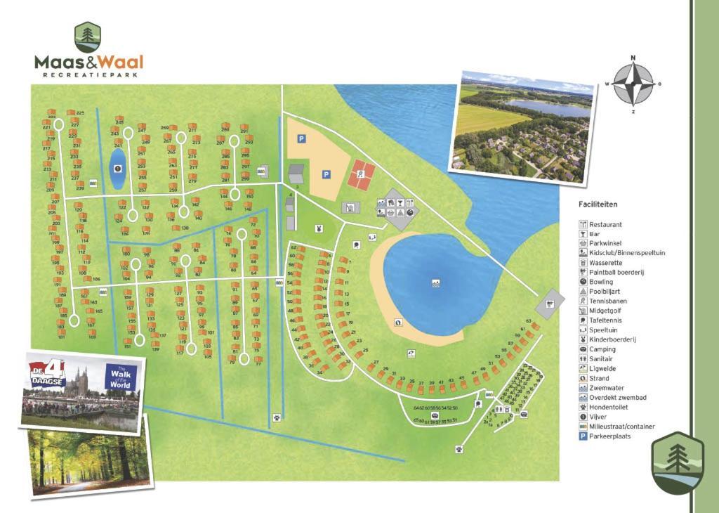 Vakantiewoning Maas En Waal 195 Villa Ewijk Exteriör bild